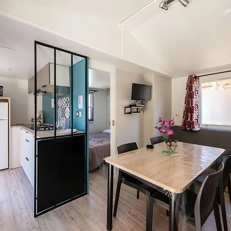Mobil-home Confortable Avec Terrasse Pour 5 Personnes - Api-1-52-916 Campsite Saint-Rome-de-Tarn