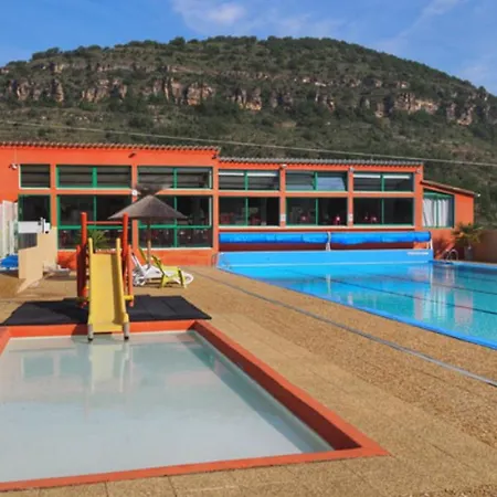 营地 Mobil-home Confortable Avec Terrasse Pour 5 Personnes - Api-1-52-916 *